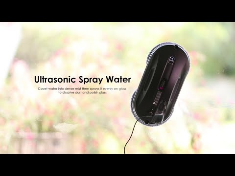 HOBOT-388 | Window Cleaning Robot - Ultrasonic Water Spray