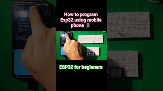 How to program Esp32 using mobile phone#arduino#robotics#programming#esp32