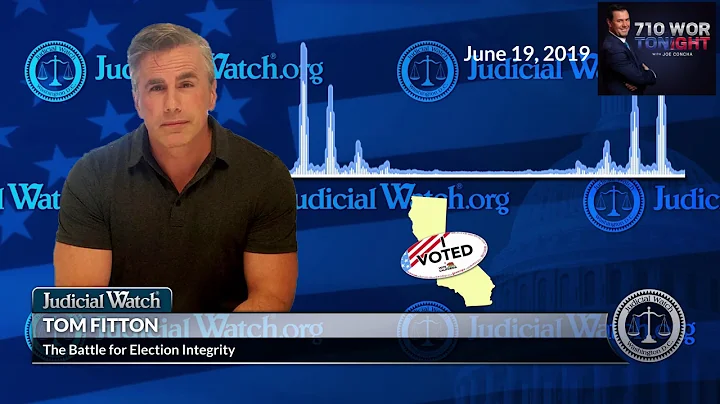 Fitton: Settlement to Clean Dirty Voter Rolls in L.A. County a MASSIVE STEP for Election Integrity