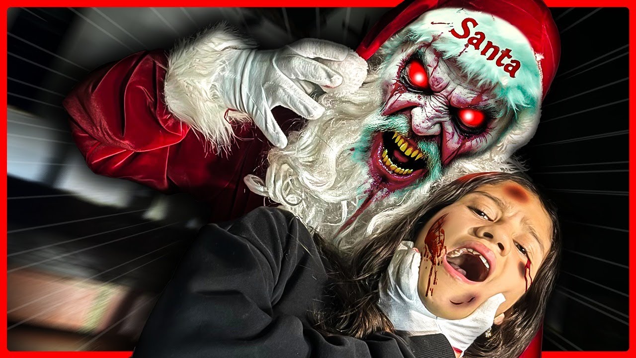 PAPA NOEL.EXE ME SECUESTRA en EL CEMENTERIO ABANDONADO