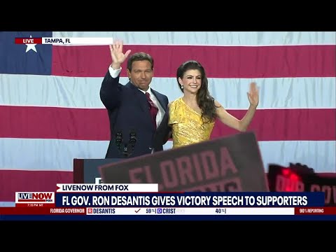 Ron DeSantis defiant acceptance speech: 'Never surrender to the woke mob' | LiveNOW from FOX