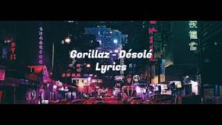 Gorillaz - Désolé ft. Fatoumata Diawara (Lyrics)