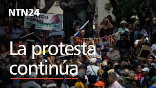 Las protestas contra el régimen de Nicolás Maduro no paran