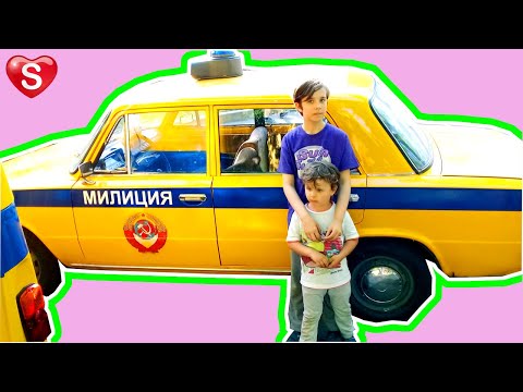 Машинки НАСТОЯЩИЕ!🚓 МИЛИЦИЯ,