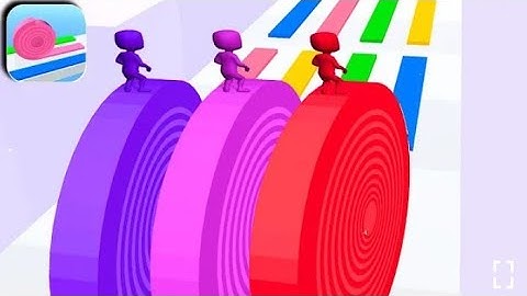 Layers Roll Gameplay All Levels iOS,Android Mobile Game Walkthrough New Update Pro Mix Level OLRAYZ