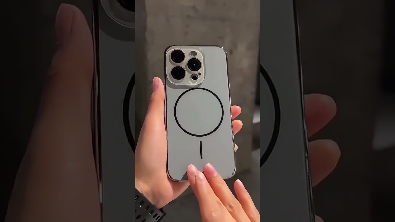 Apple frosted shockproof phone case with HD lens protector for full coverage protection 