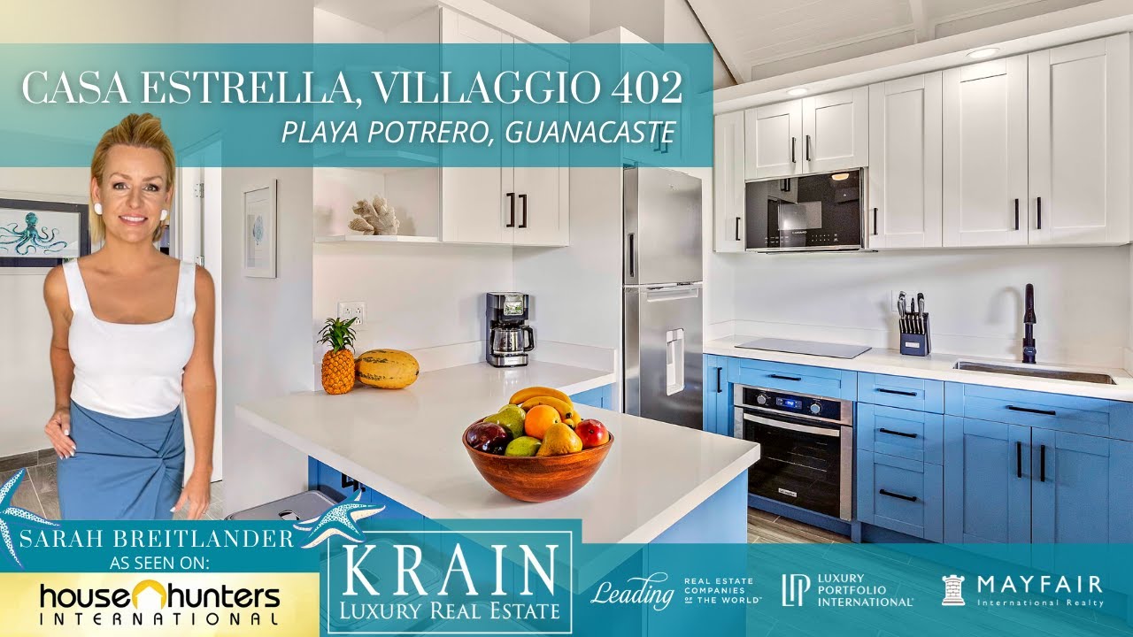 VIDEO TOUR 🤩 Casa Estrella, Villaggio 402 | Playa Potrero, Guanacaste | $224,900 | SOLD!