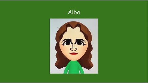 Wii U new CPU Mii Alba