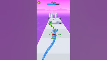 Snake Run Race || Best Game Play Video || #snake_run_race #game #gameplay #youtubeshorts #gaming  #v