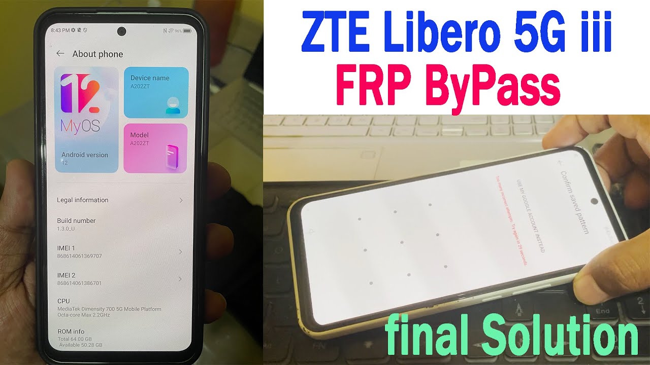 ZTE Libero 5G III (A202ZT) Frp Bypass - Final Solution - YouTube