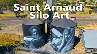 Saint Arnaud Silo Art