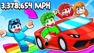 Yeeting a Car 7,192,895 MPH With CRAZY FAN GIRL in Roblox!