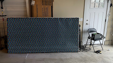 Kulp K32A-B in Harbor Freight ammo case driving 4k pixel array