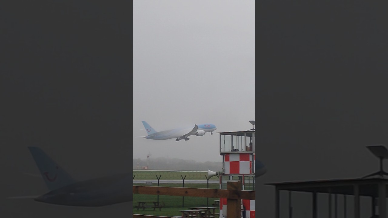 TUI 787-9 Dreamliner to Bridgetown departure from Manchester 