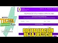 DIGITALIZACIÓN DE LA JUSTICIA