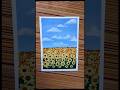 Sunflower field painting#shorts