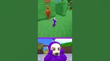 Tinky Winky Escape From Hungry Blue Part 2 #shorts