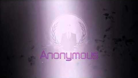 Anonymous Intro 2012