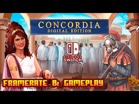 Concordia: Digital Edition - (Nintendo Switch) - Framerate & Gameplay