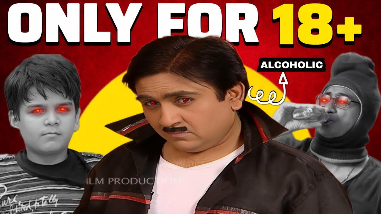 🚨 Uncensored & Dark Version of TMKOC | Taarak Mehta ka Ooltah Chashma Book Explained 🌚 |