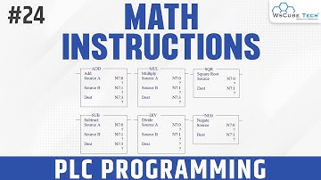PLC Math Instructions | Use of Maths block in PLC Programming | Tutorial For Beginners
