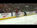 Anton Volchenkov nails Daniel Carcillo [HD]