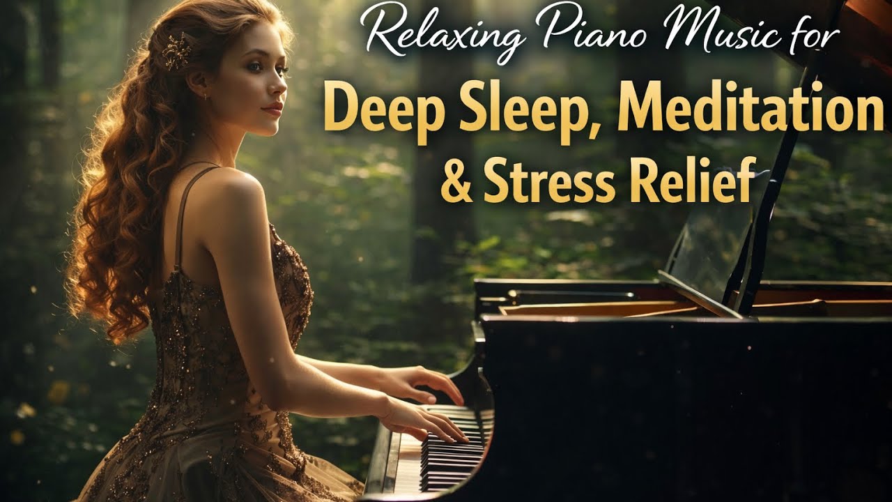 Relaxing Piano Music for Deep Sleep, Meditation & Stress Relief - YouTube