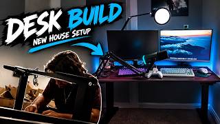 Building My First REAL Desk New House!