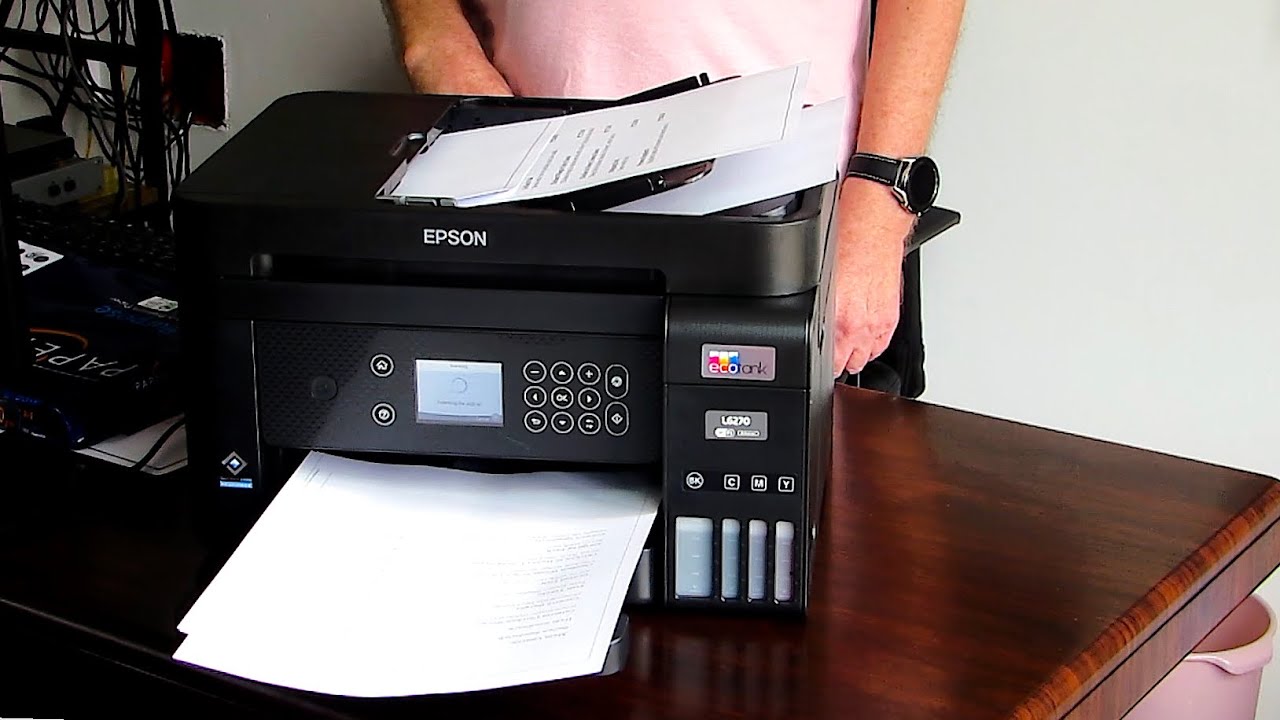 The All New Epson Ecotank Et-3850 - Pt. 2: Demo Inc. Adf, Double Sided Printing