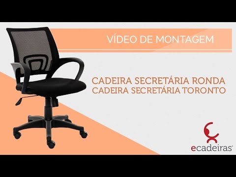 Cadeira Secretária Toronto (Montagem) | Ecadeiras