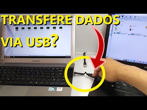 Vídeo: Posso conectar 2 laptops para transferir arquivos?