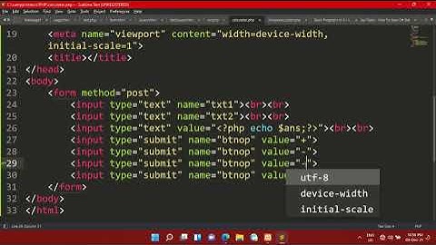 How To Make A Simple Calculator In PHP Using HTML Forms - How To Make Calculator Using HTML And CSS