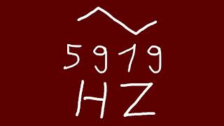 5919 Hz Triangle