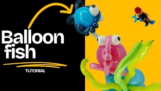 How to Make a Balloon Fish | Easy Balloon Animal Tutorial