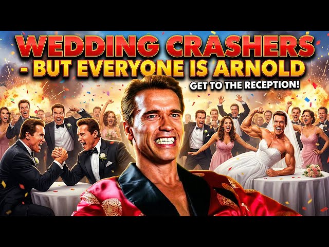 Wedding Crashing Where Every Character Is Arnold Schwarzenegger