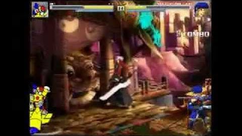 MUGEN: Bit vs Noel MVC2 (Rematch)