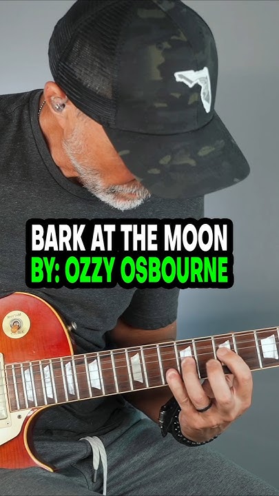 ozzy osbourne bark at the moon youtube
