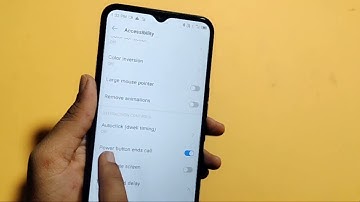 how to on power botton ends call in Tecno spark 8c | power botton ends call setting