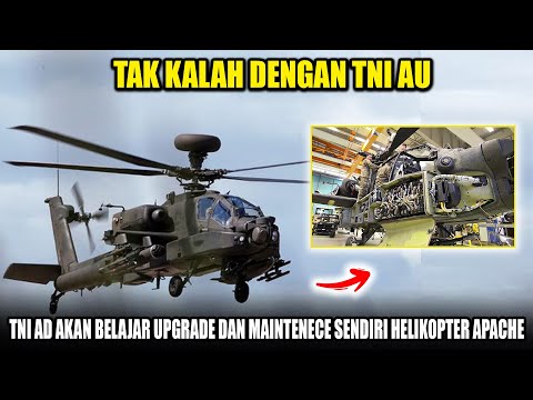 Tak Kalah Dengan TNI AU, TNI AD Akan Bongkar Heli Apache Untuk Belajar Upgrade Sendiri - Sessss