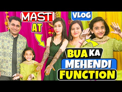 Bua Ki Mehendi Ceremony & Sangeet Ceremony | Indian Family #Vlog | #samayranarula #mehendiceremony