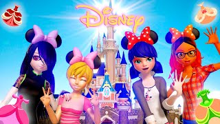 Miraculous Ladybug X Disney Marinette Alya Rose Juleka As Disney Princesses Transformation