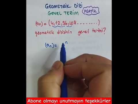Geometrik Dizi #aytmatematik
