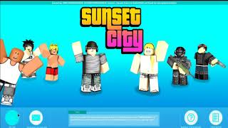 roblox sunset city