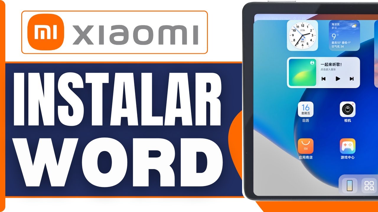 Word Android Tablet Como Instalar Word En Tablet Xiaomi | Como Usar Word No Tablet Xiaomi ...