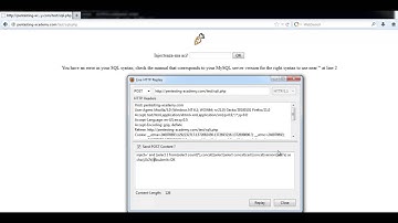 [POST]MySQL Injection challenge solved.