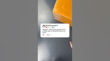 Teachers, what is the smartest/most creative way of cheating that you