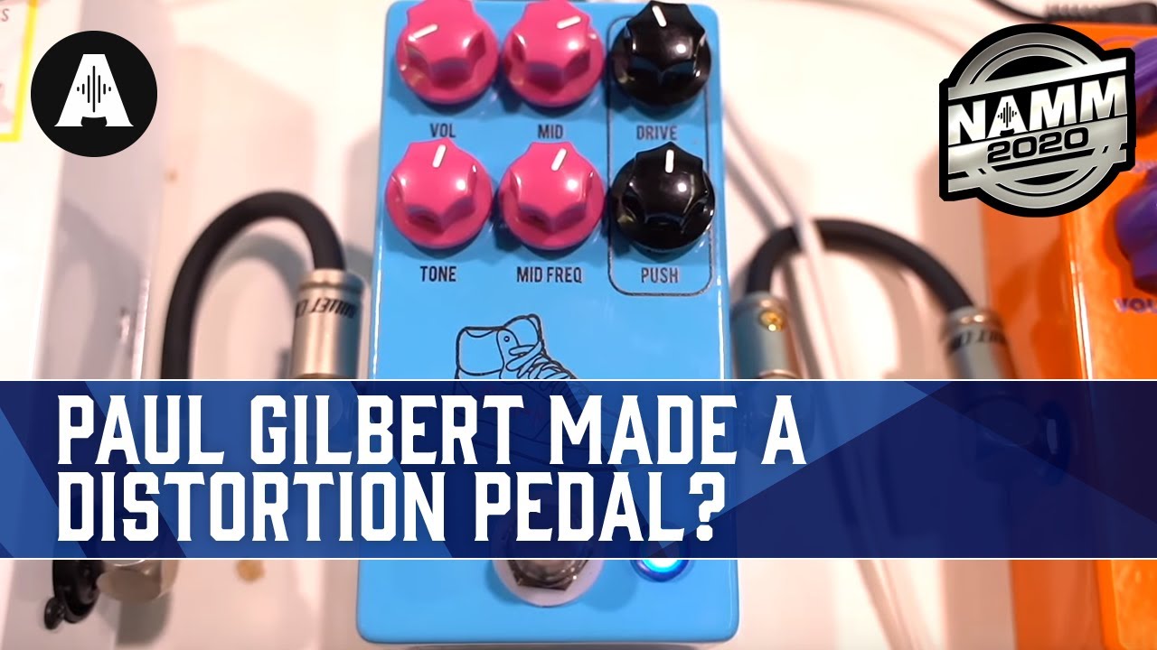 First Look At The New JHS PG-14 Paul Gilbert Signature Distortion