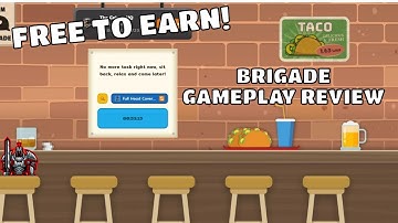 Brigade NFT Game | Gameplay Review | NFT Giveaway | Taco Universe | Wax Blockchain
