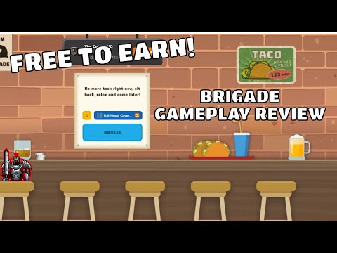 Brigade NFT Game | Gameplay Review | NFT Giveaway | Taco Universe | Wax Blockchain