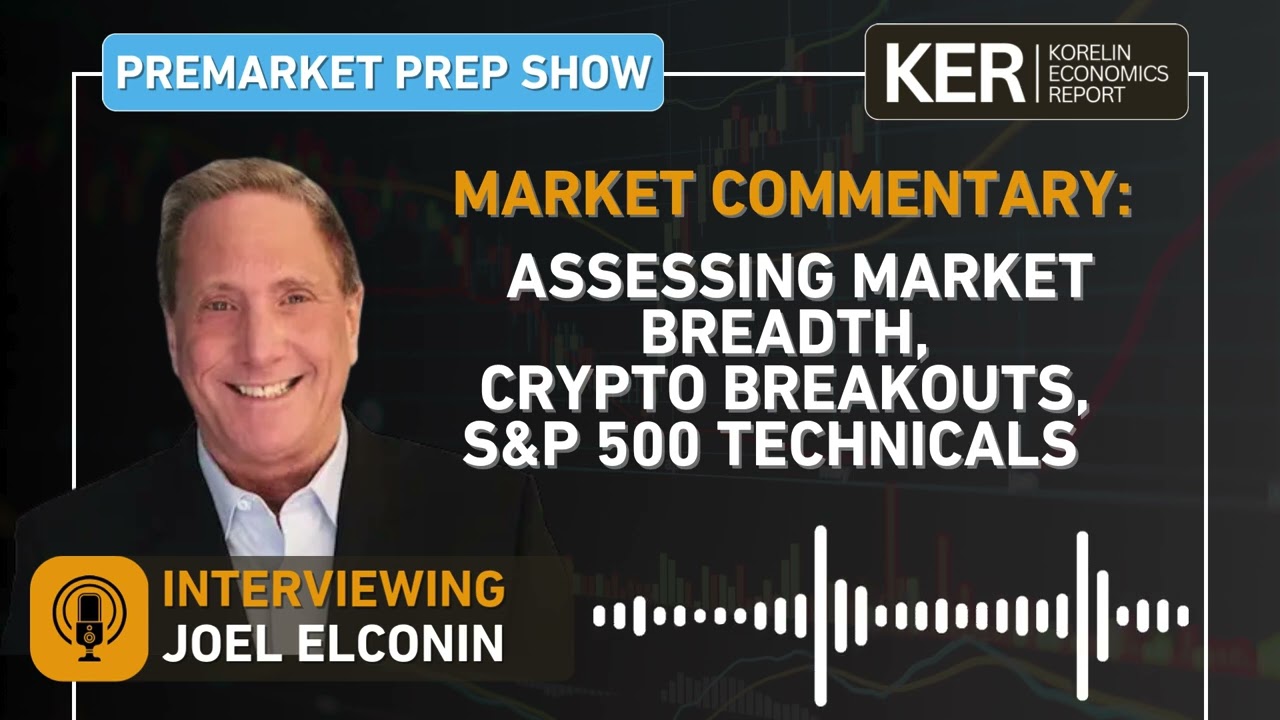 Joel Elconin - Assessing Market Breadth, Crypto Breakouts, and S&P 500 Technicals